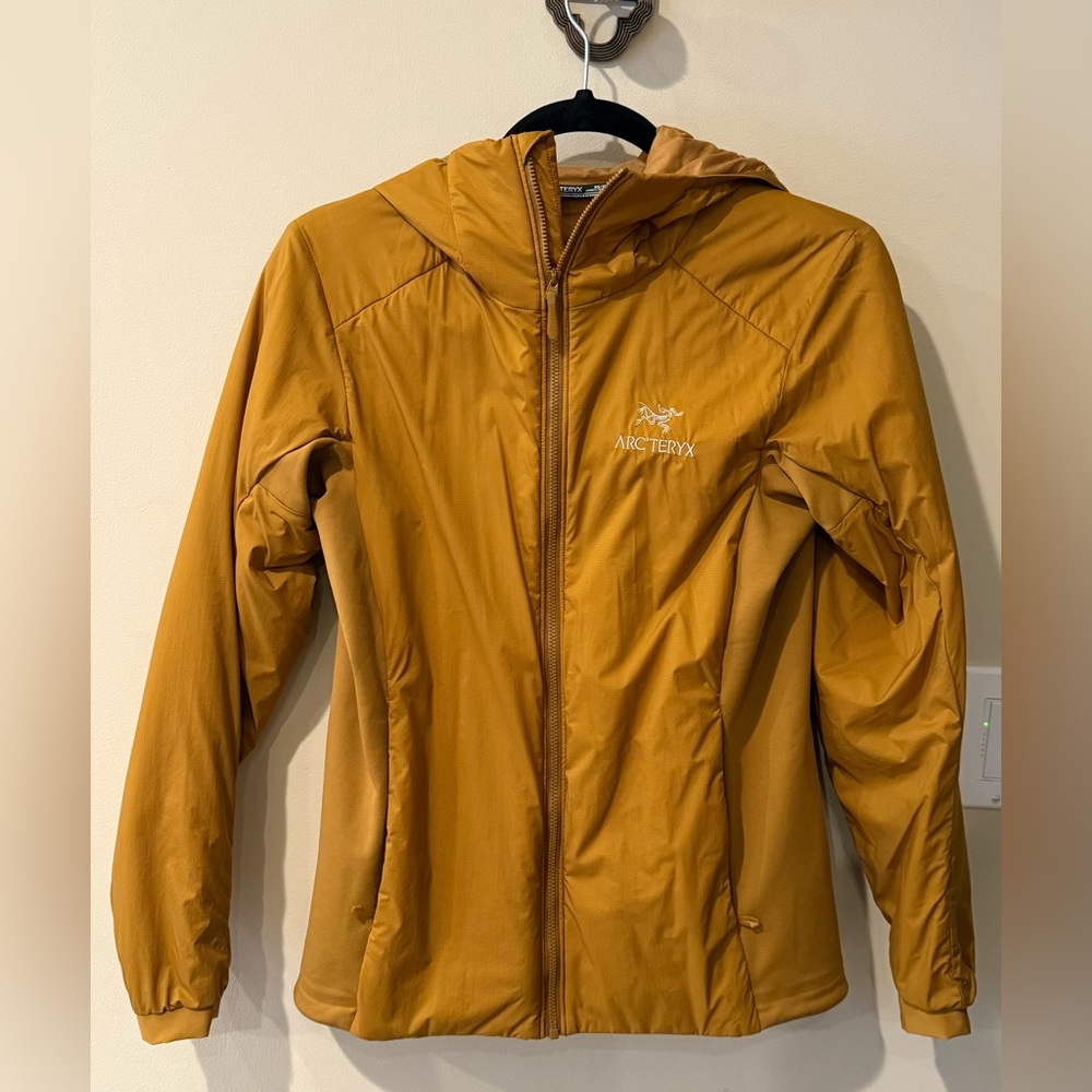 Arc’teryx Atom Hoody Women's XS Hooded Jacket Yellow Golden